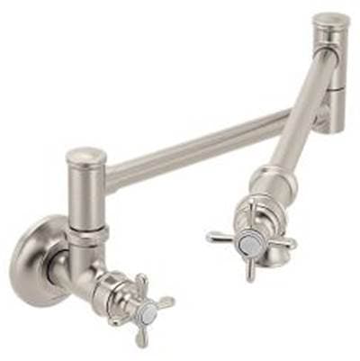 Moen Spot resist stainless two-handle kitchen faucet by Moen