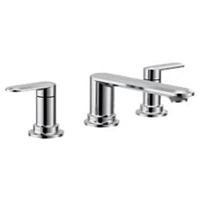 Moen Chrome two-handle roman tub faucet
