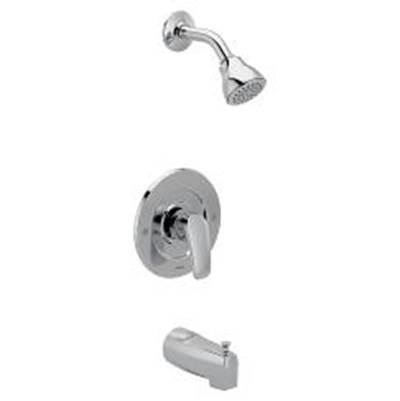 Chrome standard tub/shower by Moen
