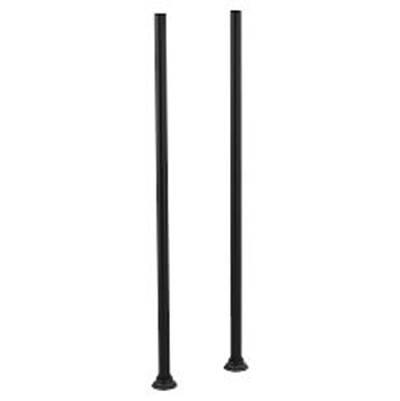 Weymouth Floor Mount Riser Legs, Matte Black by Moen