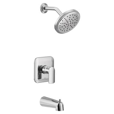 Moen Rizon M-CORE 3-Series 1-Handle Eco-Performance Tub and Shower Trim Kit in Chrome (Valve Sold Separately)