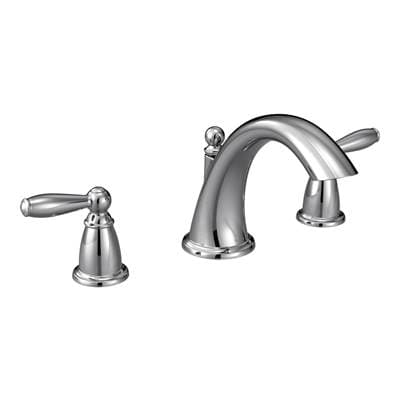 Moen Brantford 2-Handle Deck-Mount Roman Tub Faucet Trim Kit in Chrome (Valve Sold Separately)