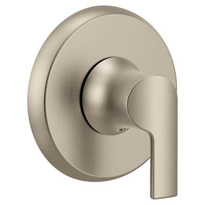 Doux 1-Handle M-CORE Transfer Valve Trim Kit in Brushed Nickel (Valve Sold Separately) by Moen