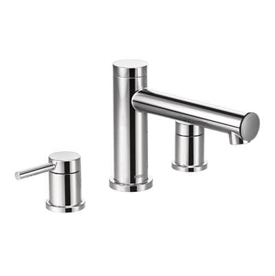 Moen Align 2-Handle Deck Mount Roman Tub Faucet Trim Kit in Chrome (Valve Sold Separately)