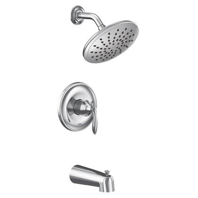 Moen Eva M-CORE 2-Series Eco Performance 1-Handle Tub and Shower Trim Kit in Chrome (Valve Sold Separately)