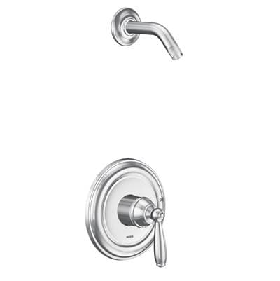 Moen Brantford M-CORE 2-Series 1-Handle Shower Trim Kit in Chrome (Valve Sold Separately)
