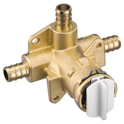 Moen M-Pact Posi-Temp Pressure Balancing Valve with 1/2'' Crimp Ring PEX Connection - Unfinished by Moen
