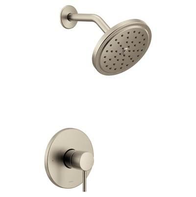 Align M-CORE 3-Series 1-Handle Eco-Performance Shower Trim Kit in Brushed Nickel (Valve Sold Separately) by Moen