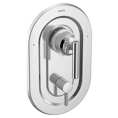 Moen Gibson Posi-Temp with Built-in 3-Function Transfer Valve Trim Kit, Valve Required, Chrome