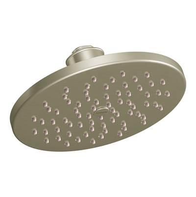 8'' Single-Function Rainshower Showerhead with Immersion Technology at 2.5 GPM Flow Rate, Brushed Nickel by Moen