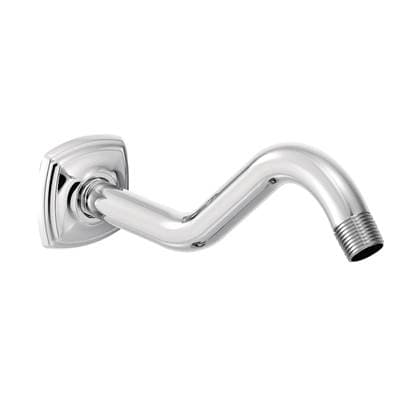 Moen Curved Shower Arm with Wall Flange, Chrome by Moen
