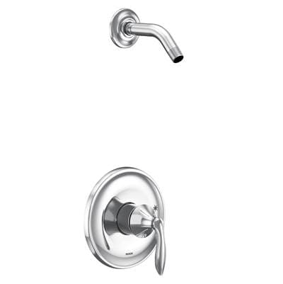 Moen Eva M-CORE 2-Series 1-Handle Shower Trim Kit in Chrome (Valve Sold Separately)