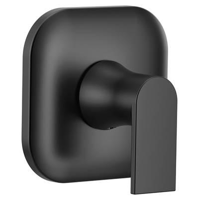 Genta 1-Handle M-CORE Transfer Valve Trim Kit in Matte Black (Valve Not Included) by Moen