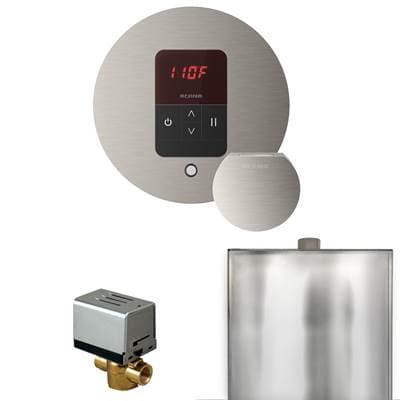 Mr. Steam Basic Butler Steam Shower Control Package with Round Itempo Control and Steamhead in -... by Mr. Steam