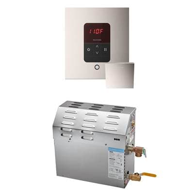 Mr. Steam MS 5 Kw (5000 W) Steam Shower Generator Package with Square Itempo Control in -... by Mr. Steam