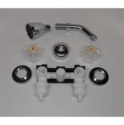 Mustee and Sons Shower Valve, Plastic, 4'' Center by Mustee And Sons