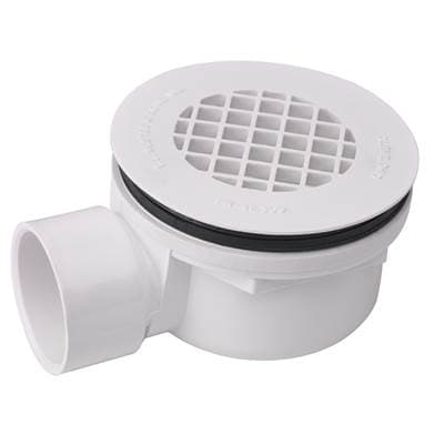 Mustee and Sons Side Outlet Drain, for 1.5'' PVC Pipe by Mustee And Sons