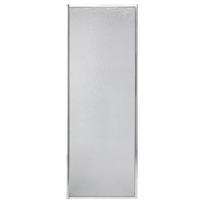 Mustee and Sons Shower Door, 24'' W, Glass by Mustee And Sons