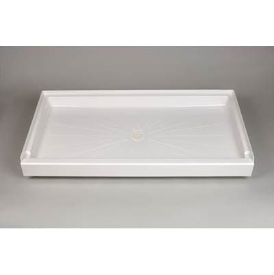 Mustee and Sons Durabase Shower Floor, 32''x60'', White by Mustee And Sons
