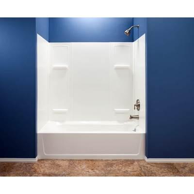 Durawall Bathtub Wall, White by Mustee And Sons