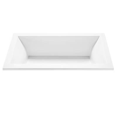 ANDREA 14 ACRYLIC CXL DROP IN SOAKER - WHITE (71.25X41.5) by MTI Baths