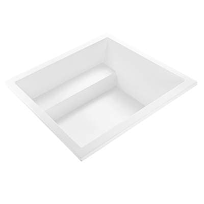 MTI Baths Kalia 3 Acrylic CXL Undermount AIR BATH /whirlpool - Biscuit (59.75x59.75) by MTI Baths