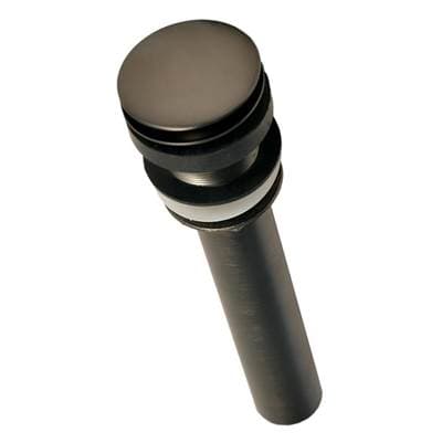 Native Trails 1.5'' Push to Seal Dome Drain - Oil Rubbed Bronze by Native Trails