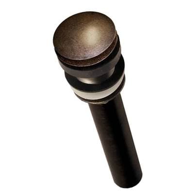 Native Trails 1.5'' Push to Seal Dome Drain - Weathered Copper by Native Trails