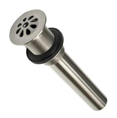 1.5'' Teardrop Drain in Brushed Nickel