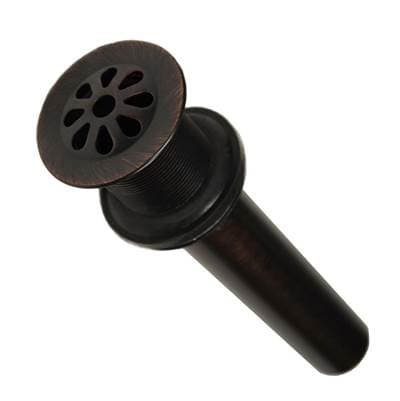 Native Trails 1.5'' Teardrop Drain - Oil Rubbed Bronze by Native Trails