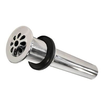1.5'' Teardrop Drain in Polished Nickel PVD