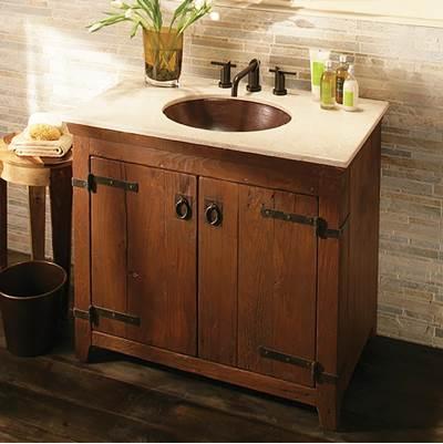 36'' Americana Vanity in Chestnut by Native Trails
