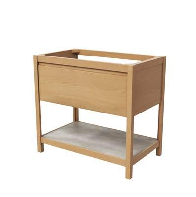 36'' Solace Vanity in Sunrise Oak with Ash Shelf by Native Trails