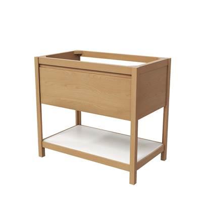 36'' Solace Vanity in Sunrise Oak with Pearl Shelf by Native Trails