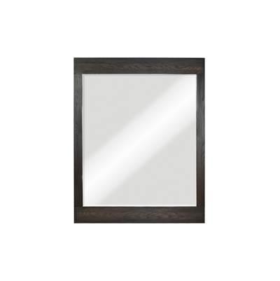 Winemaker Small Mirror in Charred Oak