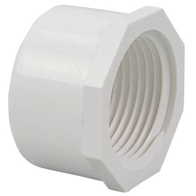 Nibco 448-005 1/2 Fipt Cap Pvc 40 - White by Nibco