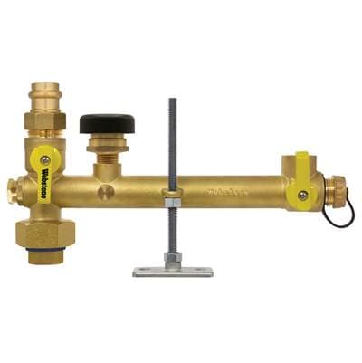 Nibco 1/2 PRS Bu-wh Supply Vlv with Etsv & Vrv by Nibco