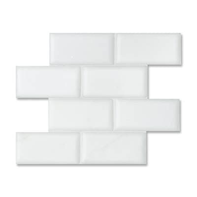 New Ravenna Bricks 3x6 Pillowed - Paperwhite by New Ravenna