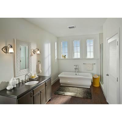 110 CFM 1.0 Sone Ventilation Fan Finish Pack Energy Star - White