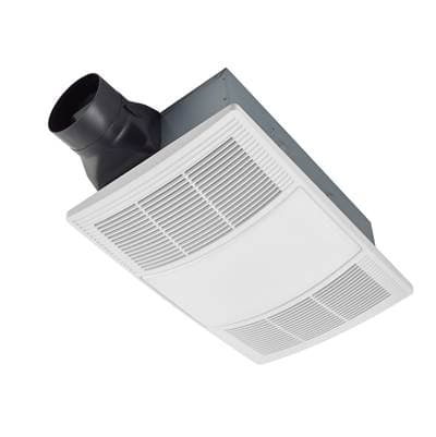 Broan Nutone 110 CFM 2 Sones Heater FAN - Bright White by Broan Nutone