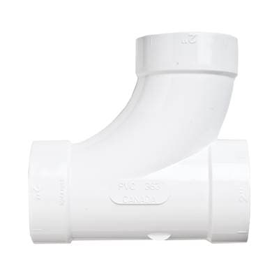 Broan Nutone Nutone 90 Degree Tee Fitting - White by Broan Nutone