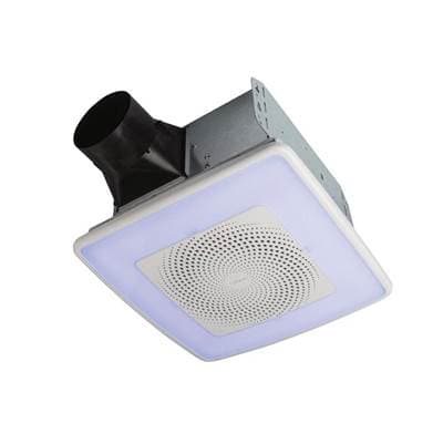 Broan Nutone Chromacomfort 110 CFM 1.5 Sones Ventilation Fan Light 24 Color Selectable LED Energy... by Broan Nutone