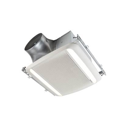 ULTRA GREEN ZB Series 110 CFM Multi-Speed Ceiling Bathroom Exhaust Fan with LED Light, ENERGY STAR* - White