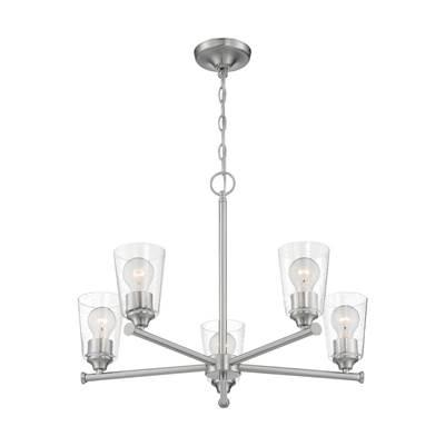 Bransel 5 Light Chandelier by Nuvo