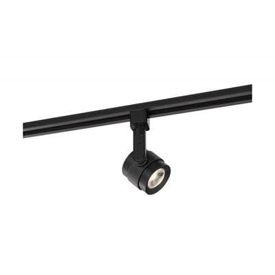 Nuvo 12 W LED Piston Track Head - Black by Nuvo