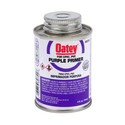 Oatey 4 Oz Purple Primer - Nsf Listed by Oatey