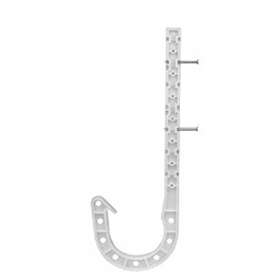Oatey 1 1/2 X 7 In. Dwv J-hook Black Bulk 25 Polybag by Oatey
