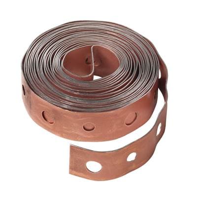 Oatey 10 Ft Copper Plated Hanger Strap by Oatey
