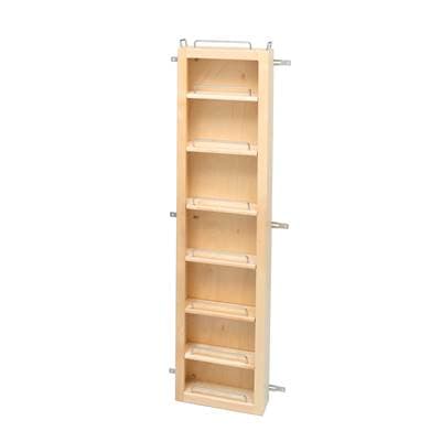 Rev-a-shelf Wood Base Cabinet Door Mount Organizer - Natural Maple by Rev-A-Shelf