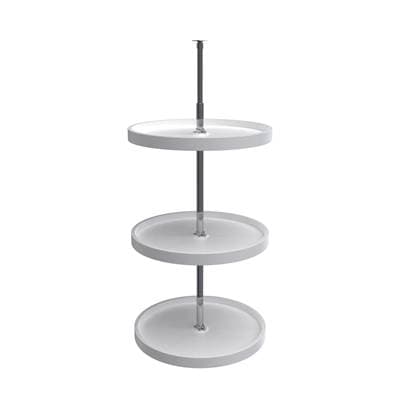 Rev-a-shelf Polymer Full-circle 3-Shelf Lazy Susans W/dependent Hardware for 38'' H Corner Wall... by Rev-A-Shelf